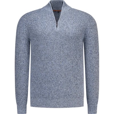 блуза,мъжки,пуловери,дамски,пуловери,nza,new,zealand,26kn411,half,zip,sweater,blue,(true,blue,melange)