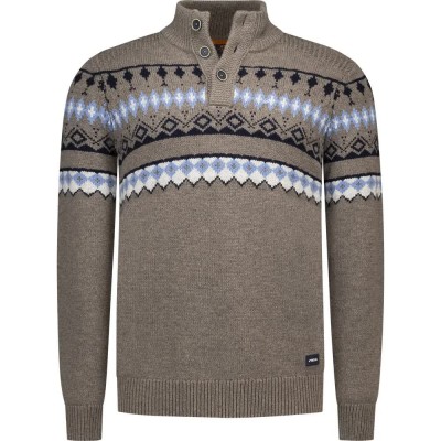 блуза,мъжки,пуловери,дамски,пуловери,nza,new,zealand,26kn487,sweater,brown,(grey,brown,melange)