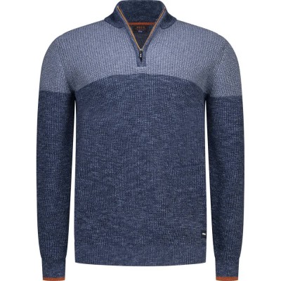 блуза,мъжки,пуловери,дамски,пуловери,nza,new,zealand,26kn493,half,zip,sweater,blue,(steel,navy,melange)