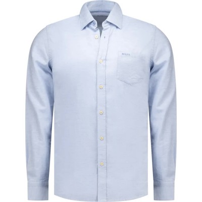 риза,с,дълъг,ръкав,дамски,ризи,мъжки,ризи,nza,new,zealand,26kn532,long,sleeve,shirt,blue,(true,blue,melange)