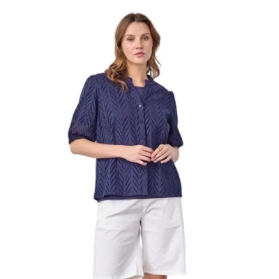 дамски,ризи,мъжки,ризи,redgreen,amirah,3,4,sleeve,shirt,blue,(navy)