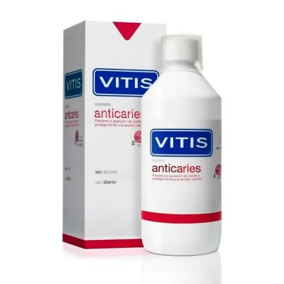 хигиена,тяло,vitis,anticaries,mouthwash,500ml,clear,(multicolour)