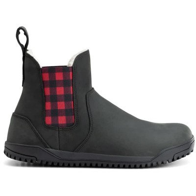 обувки,дамски,боти,мъжки,боти,xero,shoes,ridgeway,chelsea,lined,batefoot,boots,black,(black,buffalo,plaid)