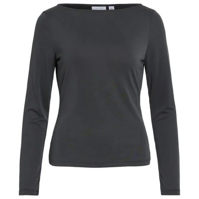 тениска,мъжки,тениски,дамски,тениски,vila,modala,long,sleeve,t,shirt,black,(black)