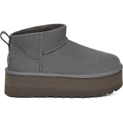 обувки,дамски,боти,мъжки,боти,ugg,classic,ultra,mini,platform,boots,refurbished,grey,(charcoal)