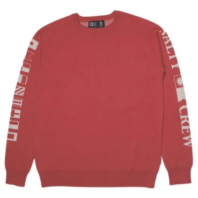 блуза,мъжки,пуловери,дамски,пуловери,salty,crew,alpha,knit,sweater,red,(washed,red)