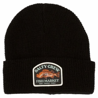 шапка,всички,шапки,salty,crew,coastal,beanie,black,(black)