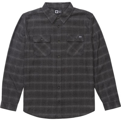 риза,с,дълъг,ръкав,дамски,ризи,мъжки,ризи,salty,crew,daybreak,flannel,long,sleeve,shirt,black,(pirate,black)