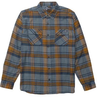 риза,с,дълъг,ръкав,дамски,ризи,мъжки,ризи,salty,crew,daybreak,flannel,long,sleeve,shirt,blue,(washed,green)