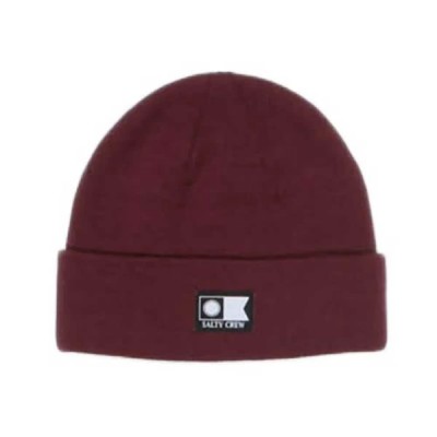 шапка,всички,шапки,salty,crew,flagship,beanie,red,(burgundy)