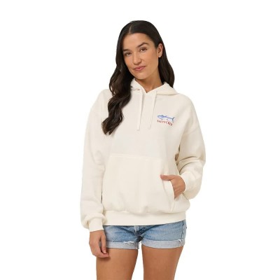 суичър,дамски,блузи,salty,crew,overlay,hoodie,beige,(off,white)