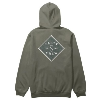 суичър,мъжки,пуловери,salty,crew,tippet,fill,fleece,hoodie,green,(dusty,olive)