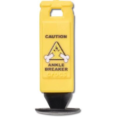 обувни,аксесоари,jibbitz,ankle,breaker,traffic,cone,charm,yellow