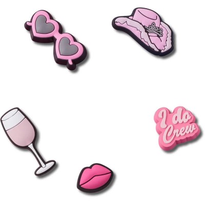обувни,аксесоари,jibbitz,bachelorette,party,charm,5,units,pink