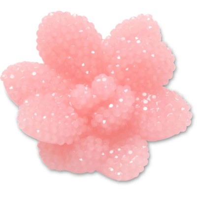 обувни,аксесоари,jibbitz,beaded,pink,flower,charm,pink