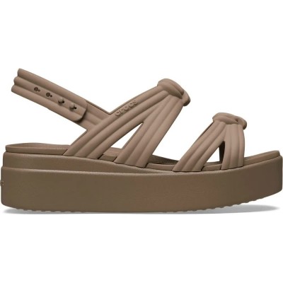 сандали,на,платформа,дамски,сандали,и,чехли,crocs,brooklyn,low,wedge,sandals,brown,(latte)