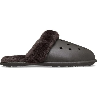 пантофи,мъжки,пантофи,дамски,пантофи,crocs,classic,fuzz,scuff,slippers,black,(dark,cocoa)