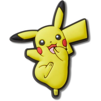 обувни,аксесоари,jibbitz,pokemon,pikachu,happy,charm,yellow