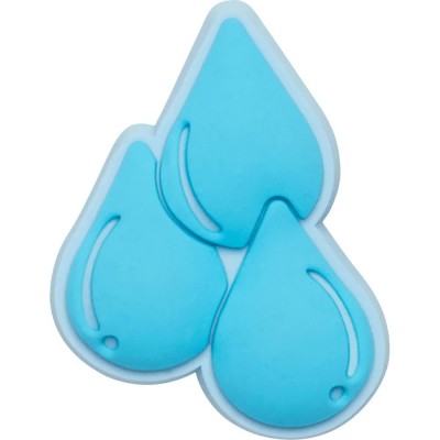 обувни,аксесоари,jibbitz,raindrop,charm,blue