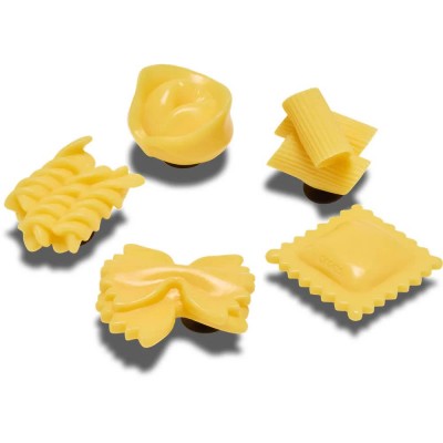 обувни,аксесоари,jibbitz,realistic,pasta,charm,5,units,yellow