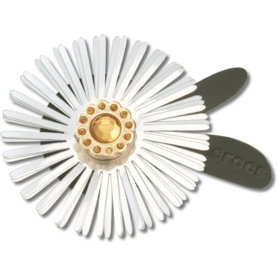 обувни,аксесоари,jibbitz,silver,sequin,flower,charm,silver