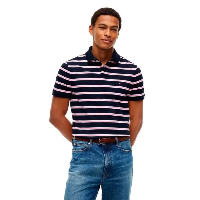 дамски,блузи,с,яка,мъжки,блузи,с,яка,tommy,hilfiger,1985,regular,fit,short,sleeve,polo,blue,(navy,blue,synthetic,bluesh,white)