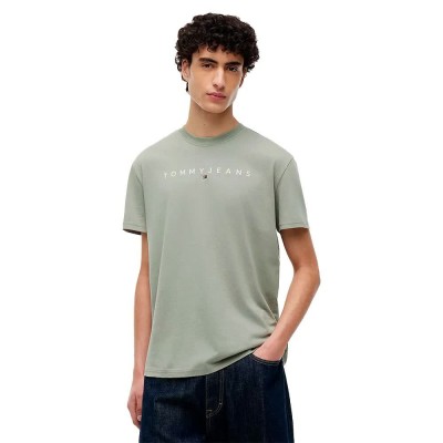 тениска,мъжки,тениски,дамски,тениски,tommy,hilfiger,dm0dm20744,short,sleeve,t,shirt,green,(spring,olive)