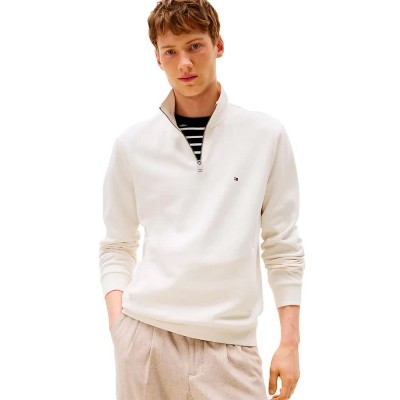 блуза,мъжки,пуловери,tommy,hilfiger,essential,intechno,half,zip,sweatshirt,white,(ivory,petal,carbon,navy)