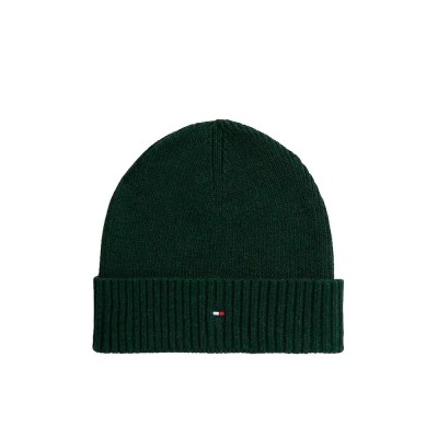 шапка,всички,шапки,tommy,hilfiger,flag,pima,beanie,green,(majestic,emerald)