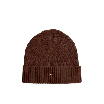 шапка,всички,шапки,tommy,hilfiger,flag,pima,beanie,brown,(truffle,brown)