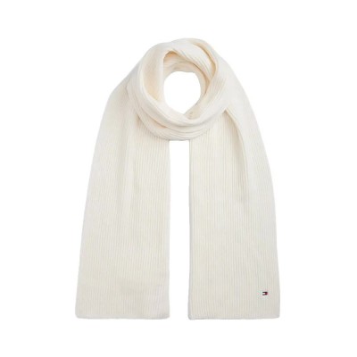 шал,ръкавици,шапки,и,шалове,tommy,hilfiger,flag,pima,scarf,beige,(ivory,petal)