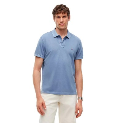 дамски,блузи,с,яка,мъжки,блузи,с,яка,tommy,hilfiger,garment,dye,short,sleeve,polo,blue,(brisk,blue)