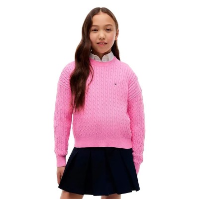 блуза,мъжки,пуловери,дамски,пуловери,tommy,hilfiger,kg0kg08848,sweater,pink,(pink,daisy)