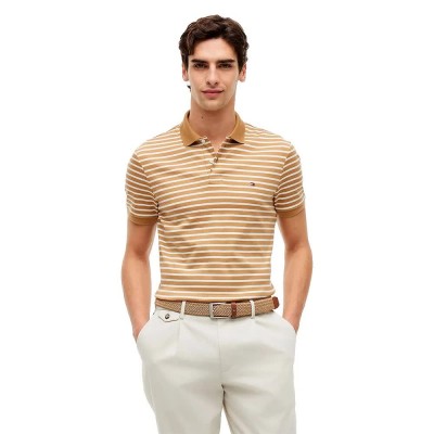 дамски,блузи,с,яка,мъжки,блузи,с,яка,tommy,hilfiger,liqui,seasonal,short,sleeve,polo,brown,(sahara,ivory,petal)