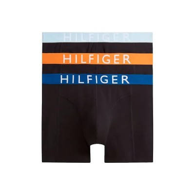 боксерки,мъжко,бельо,tommy,hilfiger,um0um03754,boxers,3,units,black,(black,autumn,orange,sky,blue,opul,blue)