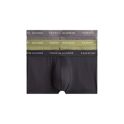 боксерки,мъжко,бельо,tommy,hilfiger,um0um03762,trunk,boxers,3,units,multicolor,(black,utility,olive,dark,ash)