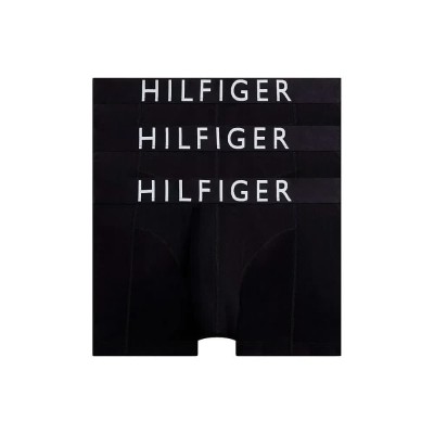 боксерки,мъжко,бельо,tommy,hilfiger,um0um03885,trunk,boxers,3,units,black,(black,black,black)