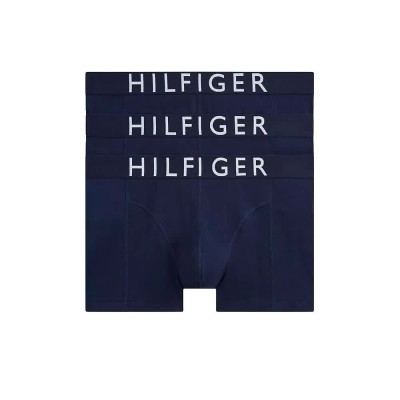 боксерки,мъжко,бельо,tommy,hilfiger,um0um03885,trunk,boxers,3,units,blue,(pitch,blue,pitch,blue,pitch,blue)
