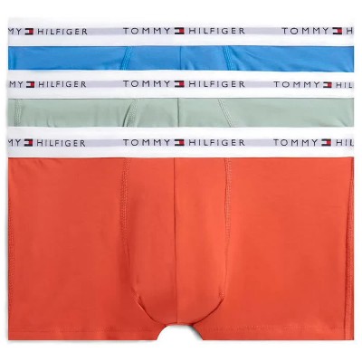 боксерки,мъжко,бельо,tommy,hilfiger,um0um03889,trunk,boxers,3,units,multicolor,(blue,spell,terra,red,minty,grey)