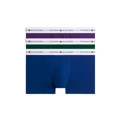 боксерки,мъжко,бельо,tommy,hilfiger,um0um03889,trunk,boxers,3,units,multicolor,(nocturnal,purple,ornamental,green,rich,navy)