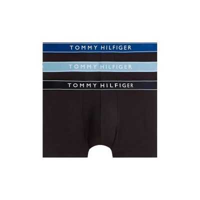 боксерки,мъжко,бельо,tommy,hilfiger,um0um03881,trunk,boxers,3,units,black,(black,navy,blue,opul,blue,brisk,blue)