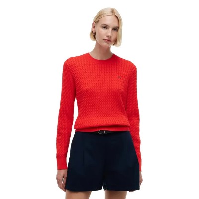 блуза,мъжки,пуловери,дамски,пуловери,tommy,hilfiger,ww0ww44993,sweater,red,(fire,red)