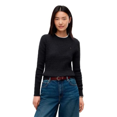 блуза,мъжки,пуловери,дамски,пуловери,tommy,hilfiger,ww0ww44993,sweater,black,(dark,grey,heather)