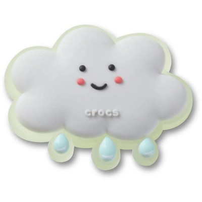 обувни,аксесоари,jibbitz,rain,cloud,friend,charm,white
