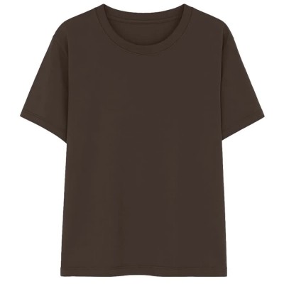 тениска,мъжки,тениски,дамски,тениски,vero,moda,bellis,short,sleeve,t,shirt,brown,(chocolate,torte)