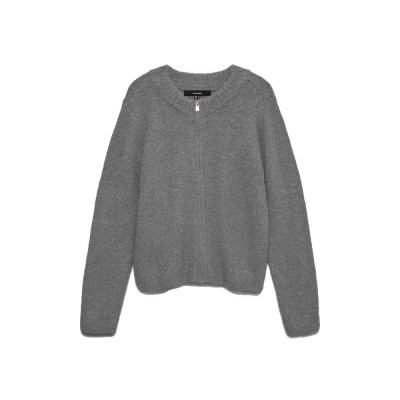 жилетка,мъжки,пуловери,дамски,пуловери,vero,moda,berry,cardigan,grey,(medium,grey,melange,detail,4004)