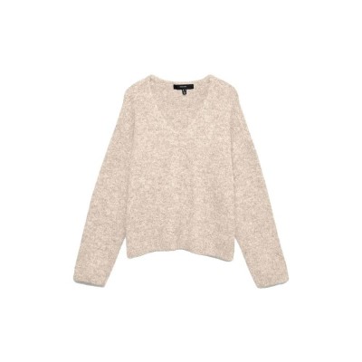 блуза,мъжки,пуловери,дамски,пуловери,vero,moda,berry,v,neck,sweater,beige,(birch,detail,058)