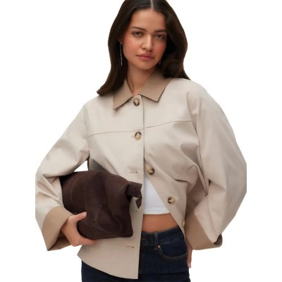 яке,мъжки,якета,дамски,якета,и,палта,vero,moda,chelsea,poppy,jacket,beige,(oatmeal)