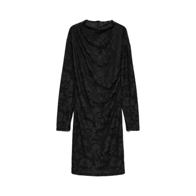 рокля,дамски,поли,и,рокли,vero,moda,layla,long,sleeve,short,dress,black,(black)