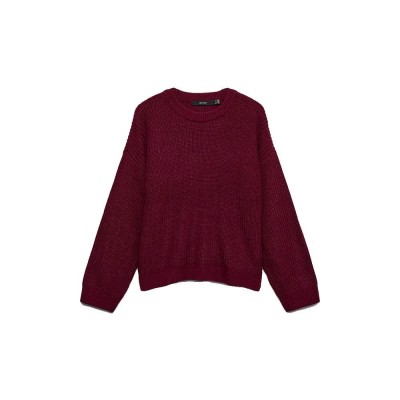 блуза,мъжки,пуловери,дамски,пуловери,vero,moda,lea,sweater,red,(windsor,wine)